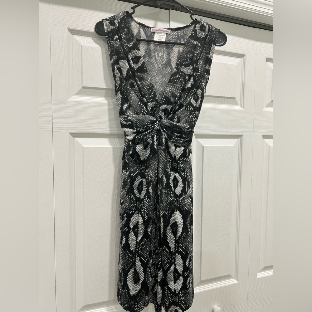 Snake skin short dress size Medium